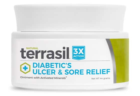 terrasil diabetic ulcer and sore relief